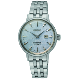 Montre Femme SEIKO PRESAGE (Cocktail time) Automatique acier SRE007J1