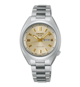Montre Femme SEIKO 5 - Automatique 3 aiguilles, jour et date acier SRE023K1