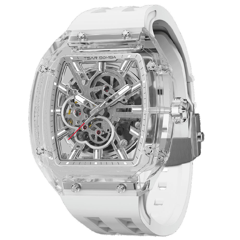 Montre homme Tsar Bomba Light Matter-Édition Cristal de Saphir, Automatique, TB8223-01