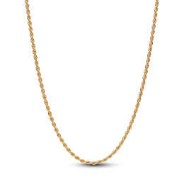 Collier Pandora maille corde en métal doré or jaune 585/1000 364687C00-70