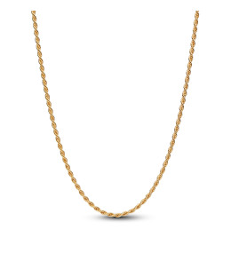 Collier Pandora maille corde en métal doré or jaune 585/1000 364687C00-70