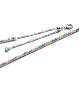 Collier Rivière Multicolore Arc-en-Ciel Pandora, 394648C01-40
