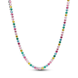Collier Pandora rivière multicolore en argent 925/1000 394648C01-40