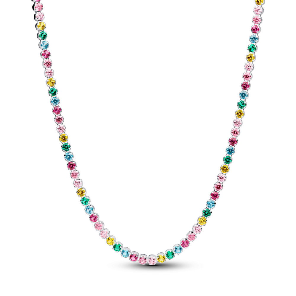 Collier Pandora rivière multicolore en argent 925/1000 394648C01-40
