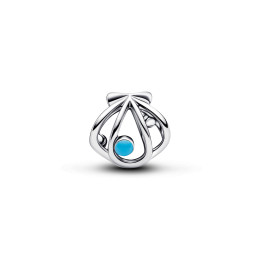 Charm Pandora coquillage ajouré en argent 925/1000, 794695C01