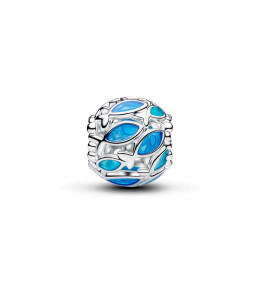 Charm Poissons Ajourés Émail Bleu Pandora, 794699C01