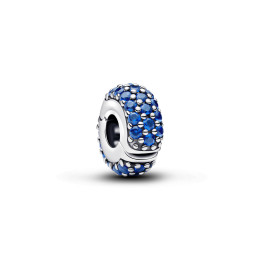 Charm Pandora clip pierres bleu roi en argent 925/1000, 794700C01