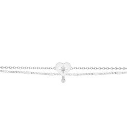 Bracelet Argent 925/1000, La Garçonne Diamant, 20300042