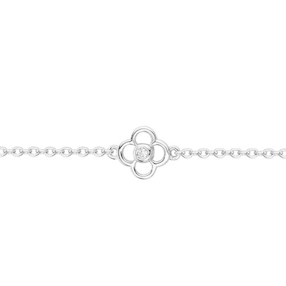 Bracelet Argent 925/1000, La Garçonne Diamant, 20300046