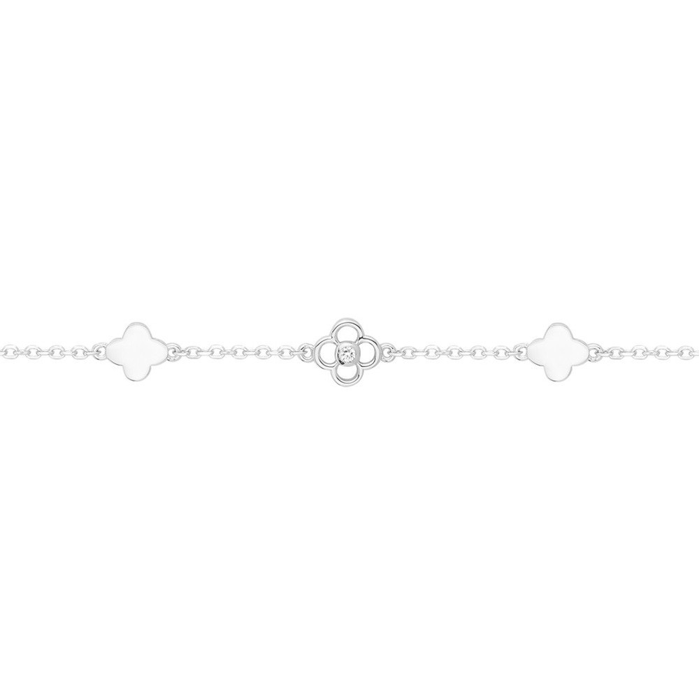Bracelet Argent 925/1000, La Garçonne Diamant, 20300049
