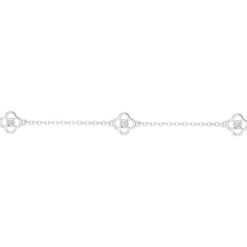 Bracelet Argent 925/1000, La Garçonne Diamant, 20300050