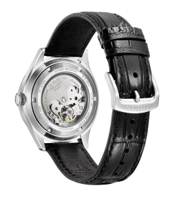 Montre Homme Citizen C7 Automatique Cuir Bleu NH8390-20LC