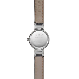 Montre Femme Herbelin Luna H Acier et Cuir Noir 17312AP12