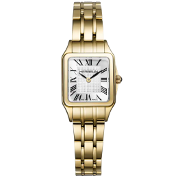 Montre femme MICHEL HERBELIN LUNA Mini, acier PVD jaune  17407BP1N08