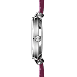 Montre Femme Michel Herbelin Newport Cuir Rose et Diamants