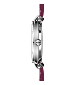 Montre Femme Michel Herbelin Newport Cuir Rose et Diamants