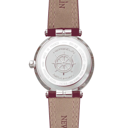 Montre Femme Michel Herbelin Newport Cuir Rose et Diamants