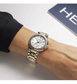 Montre Femme Michel Herbelin Newport Bicolore Acier et PVD Or