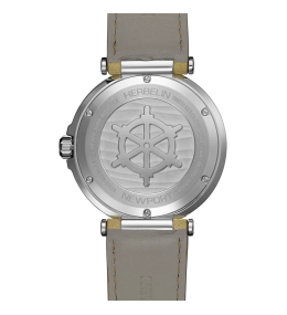 Montre Homme Michel Herbelin Newport Acier et Cuir Beige