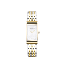 Montre Femme Michel Herbelin Antarès Rectangulaire Bicolore