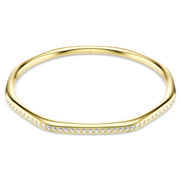 Bracelet-jonc Swarovski, Dextera forme octogonale, taille ronde blanc Doré à l’or 18 carats (750/1000), 5724581