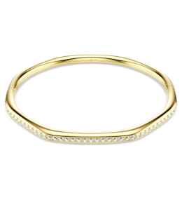 Bracelet-jonc Swarovski, Dextera forme octogonale, taille ronde blanc Doré à l’or 18 carats (750/1000), 5724581
