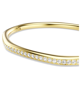 Bracelet-Jonc Swarovski Dextera Octogonal Doré Or 18K