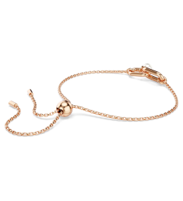 Bracelet Swarovski Constella Maillons et Perle Doré Or Rose