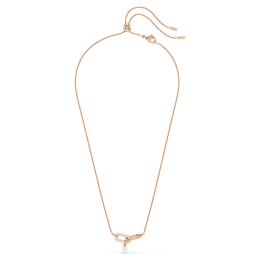 Collier Swarovski Constella Pendentif Maillons Doré Or Rose