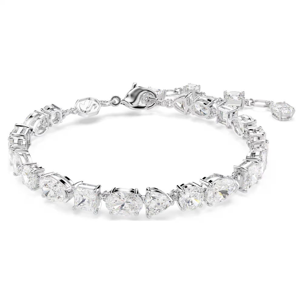 Bracelet Swarovski Mesmera, Tailles variées, Blanc, Métal rhodié 5731959