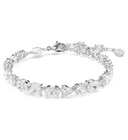 Bracelet Swarovski Mesmera, Tailles variées, Blanc, Métal rhodié 5731959