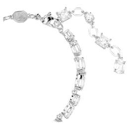 Bracelet Swarovski Mesmera Cristaux Blancs Métal Rhodié