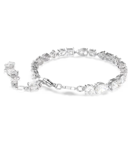 Bracelet Swarovski Mesmera Cristaux Blancs Métal Rhodié