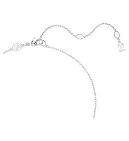 Collier Swarovski Matrix Pendentif V Cristaux Bleus et Blancs