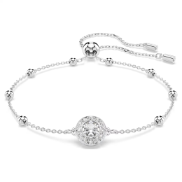 Bracelet Swarovski Una Angelic, Taille ronde, Blanc, Métal rhodié 5733196