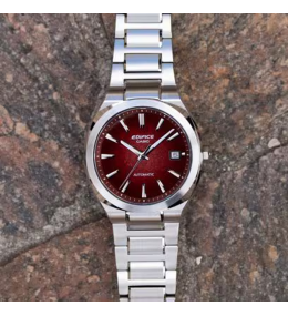 Montre Automatique CASIO EDIFICE EFK-200D-4AER – Acier & Cadran Rouge