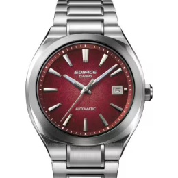 Montre Automatique CASIO EDIFICE EFK-200D-4AER – Acier & Cadran Rouge