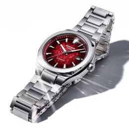 Montre Automatique CASIO EDIFICE EFK-200D-4AER – Acier & Cadran Rouge