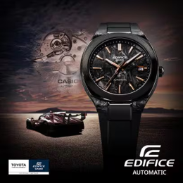 Montre Automatique CASIO EDIFICE EFK-200XPB-1AER – Carbone & Noir
