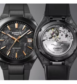 Montre Automatique CASIO EDIFICE EFK-200XPB-1AER – Carbone & Noir