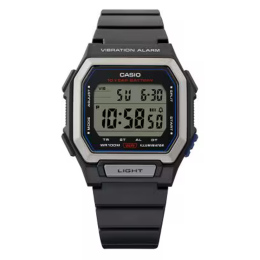 Montre CASIO TIMELESS W-738H-1AVEF – Alarme Vibrante & Pile 10 Ans