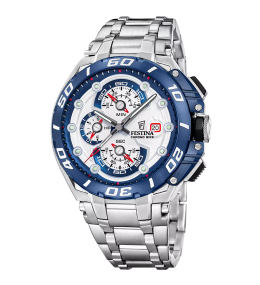 Montre homme FESTINA, Chrono bike 2026 acier, 20754/1