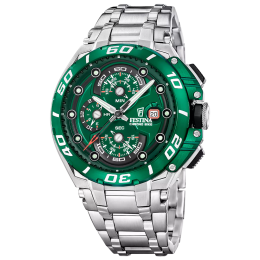 Montre homme FESTINA, Chrono bike 2026 acier, 20754/5