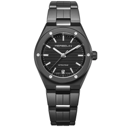 Montre homme Herbelin Cap Camarat edition limitée à 300 exemplaires Automatique,  en céramique noire 1545BCRN14M