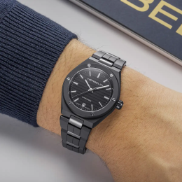 Montre Herbelin Cap Camarat Céramique Noire 1545BCRN14M - Édition Limitée 99/300