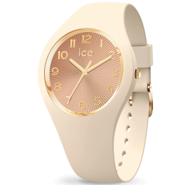 Montre ICE WATCH, ICE CHAMPAGNE, Almond cappuccino, Small 37 MM 025928
