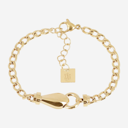 Bracelet Fuza ZAG bijoux en acier PVD jaune, SBS26665-01UNI