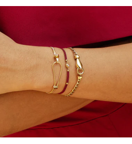 Bracelet Fuza Tête de Serpent Acier Doré ZAG Bijoux - SBS26665-01UNI