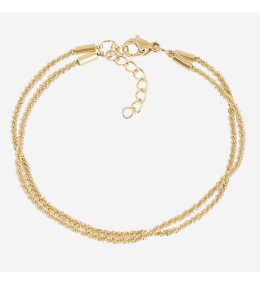 Bracelet Nera ZAG bijoux en acier PVD jaune, SBS26912-01UNI
