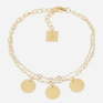 Bracelet Tergu ZAG bijoux en acier PVD jaune, SBS27776-01WHT